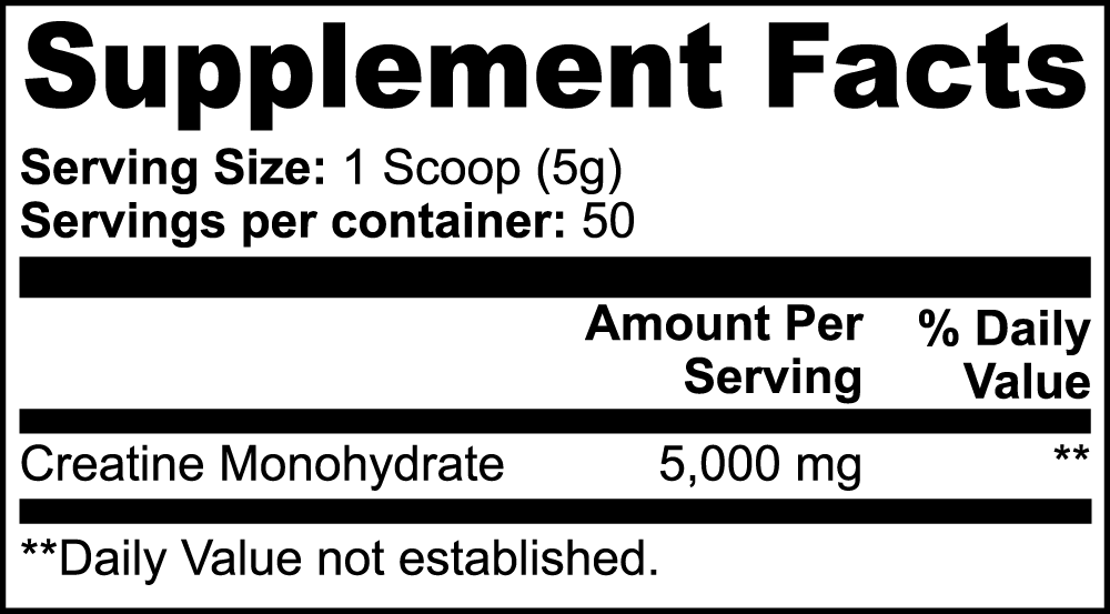 Creatine Monohydrate - Champions Choice